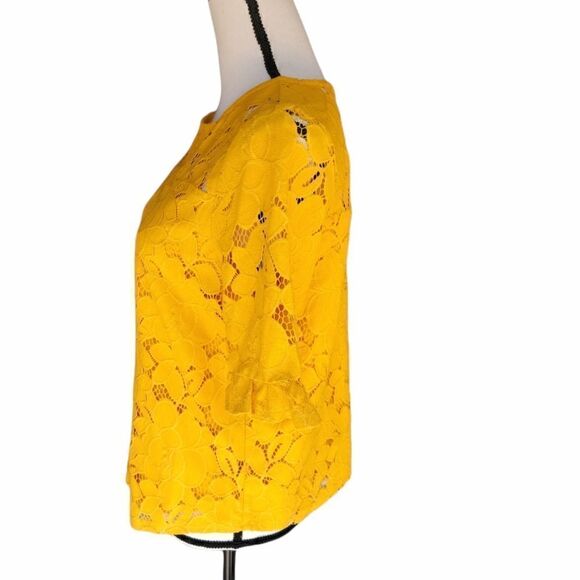 Monteau Floral Cutout Design NWOT. Size L. - Picture 4 of 8